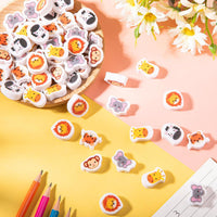 Chivao mini dog erasers for kids, 72 rubber erasers in poodle, pug, corgi and dachshund styles - view 9