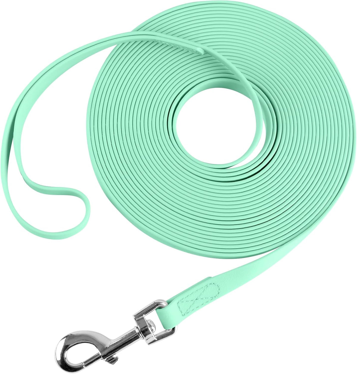 Waterproof Long Leash Durable Dog Recall Training Lead Great - Light Green / 30ft