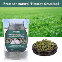 Timothy Hay Pellets 7oz - 100% Timothy Premium Nutrition Pellet for Tortoise, Rabbits 7 oz