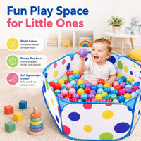 Kids Ball Pit Large Pop Up Toddler Ball Pits, Indoor&Outdoor - image 3