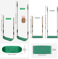 BeneLabel green A-frame middle swing set bracket made of powder coated steel - view 32