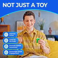 GAN 356 RS, Speed Cube 3x3 Stickerless Puzzle for Kids – Fun for Kids & Family - 3x3 - image 3