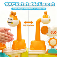 CUTE STONE Color Changing Play Kitchen Sink Toys - Light Green - image 4