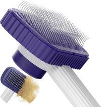 Cat brush, Cat Brush for Long or Short Haired Cats – Essentials for Cats - Dark Blue