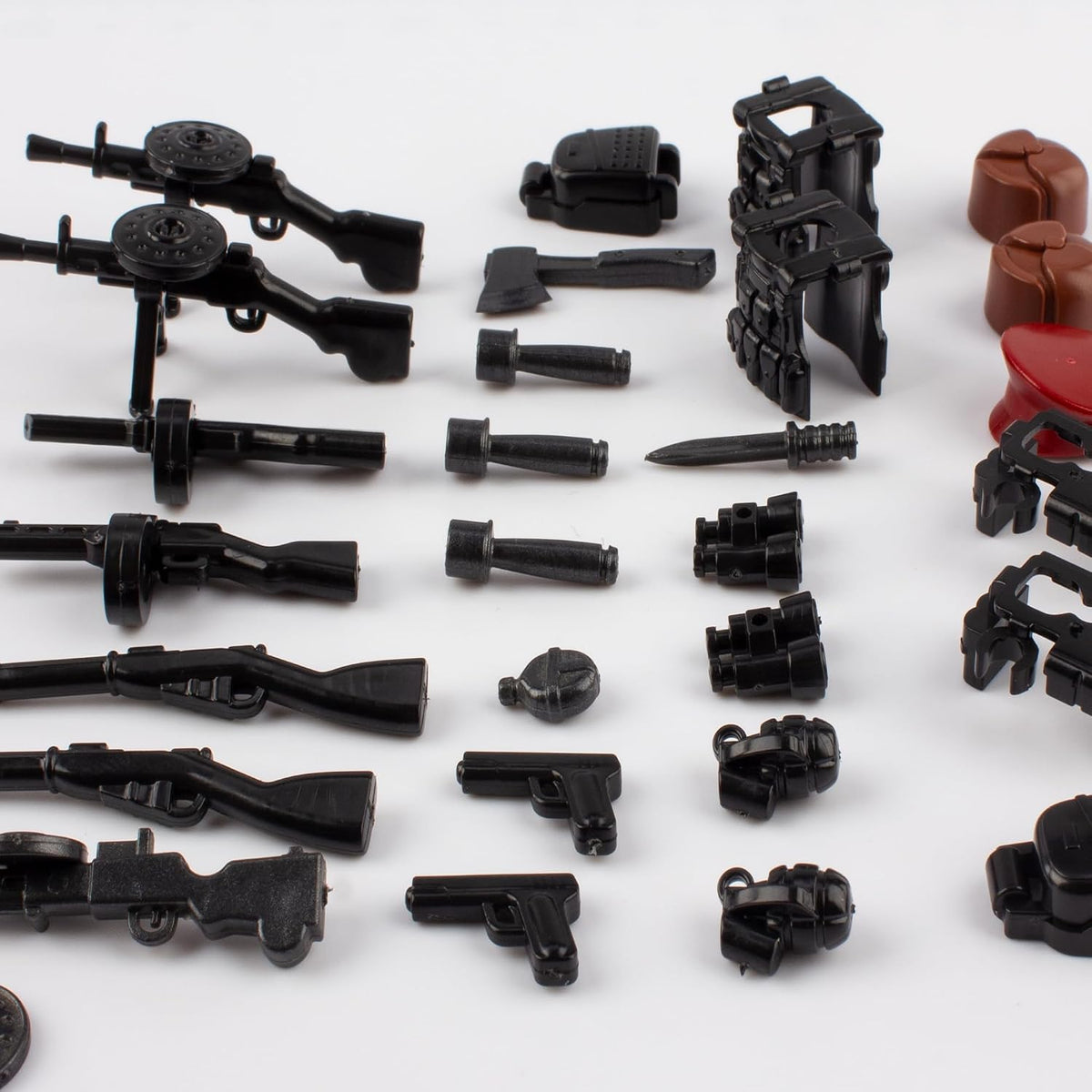HIMIRICH black military weapons pack accessories for mini figures - view 11