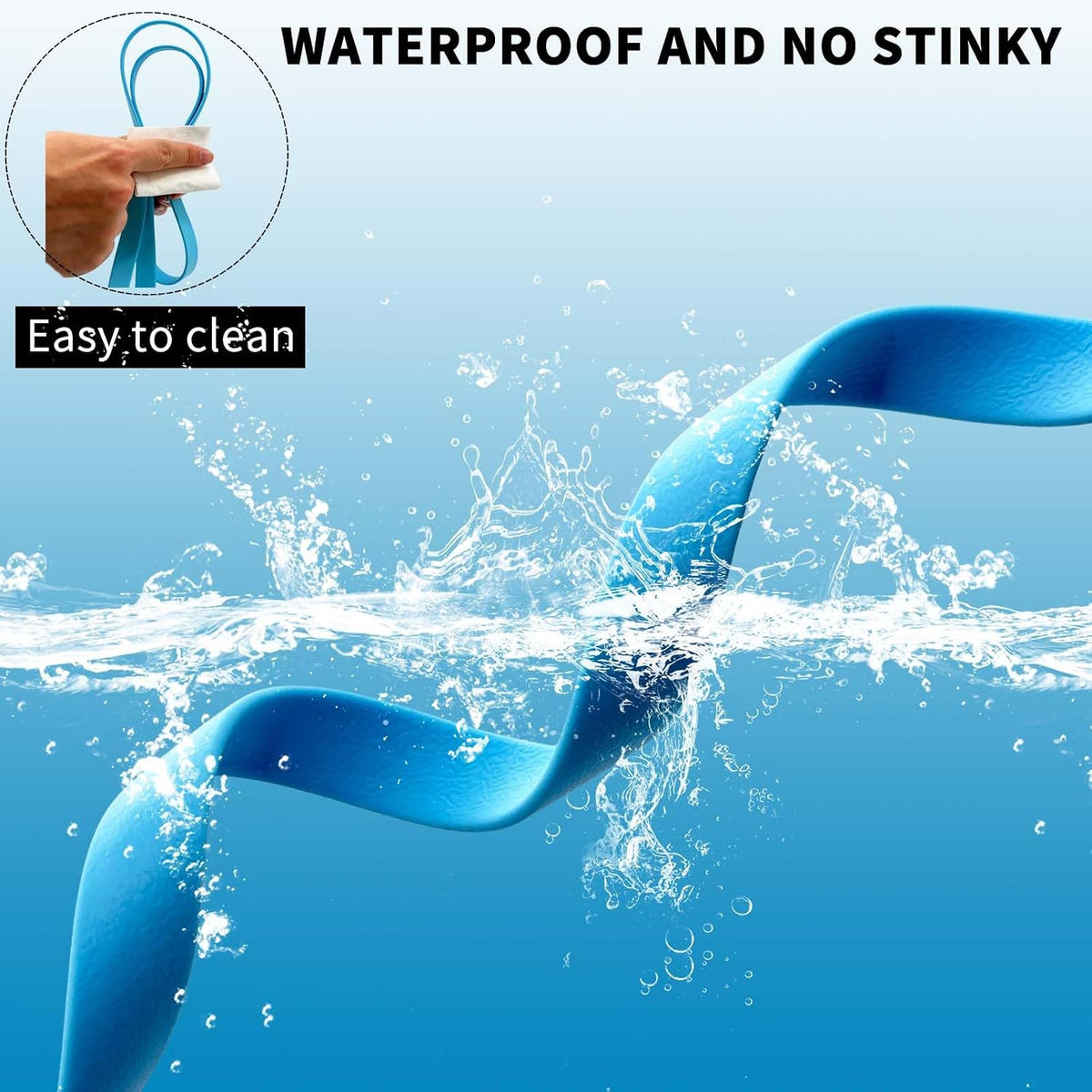 Waterproof Long Leash Durable Dog Recall Training Lead Great - Sky Blue / 10ft - image 2