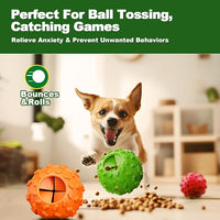 Dog Puzzle Toy 2 Pack – Cognitive Dog Treat Toy,Interactive Dog Toys for Treat Dispensing, Slow Feeder for Mental Stimulation & Anxiety Relief, Puppy Training Toy, Natural Rubber