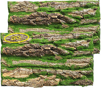 PINVNBY Reptile Terrarium Cork Background - 【Natural Cork Bark+Artificial Moss】 / 【2 PCS】