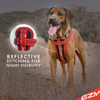 EzyDog Chest Plate No Pull Dog Harness, Escape Proof - Purple / X-Small - image 2