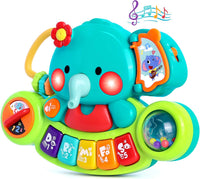 Baby Piano Toys 6-12 Months - Elephant