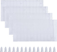 Plastic Grid Divider Tray Egg Crate Louvre Aquarium Fish Tank – Essentials for Fish - 4pcs
