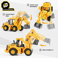 YySiRui 16 inch bulldozer toy with movable blade and rubber tires - view 9