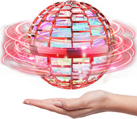 ATHLERIA Magic Flying Orb Ball, Boomerang Hover Balls - Flying Ball Only / Red
