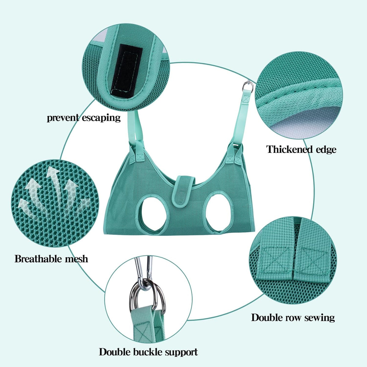 Dog Nail Trimmers #767C, Large and Small Breed Pet Nail Clippers – Essentials for Dogs - Gray - image 2