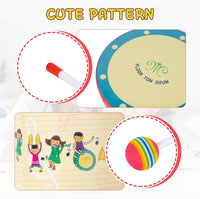 Musfunny Floor Tom Drum for Kids – Fun for Kids & Family - 8 inch - image 4