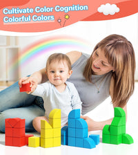 Large Magnetic Blocks,56PCS 1.34in 3D Building Cubes for Kids Ages 3+ – Fun for Kids & Family - 36PCS (1.34in) - image 2