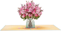 Cherry Blossom Oversized Pop Up Card with Keepsake