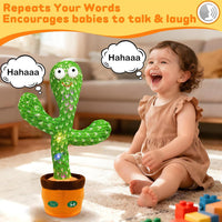 Hunfur Interactive Dancing Talking Cactus Toy - image 2