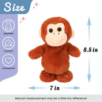 Hopearl Talking Singing Cowgirl Repeats What You Say Girl Walking - Monkey - image 2