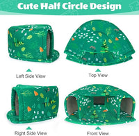 Unicorn Catcher Guinea Pig Hideout - Large Cozy Bed, Warm House, Washable Tunnel Accessories for Small Pets: Hamster, Chinchilla, Bunny