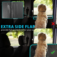 SUV Cargo Liner for Dogs, Trunk Cover with Bumper Flap Protector - Black / Standard / Mid-Size Series - image 2