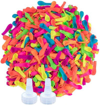 600 Pack Water Balloons Refill Kits Eco-Friendly Latex Water Bomb