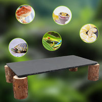 Bearded Dragon Basking Platform - Black / Large - image 4
