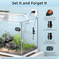 HiTauing Aquarium Heater 25W/50W/100W/200W/300W - 100W for 10-30 gallon - image 4