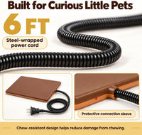 Small Animal Heating Pad, Safety Listed, Thermostatic - L: 15.7" x 11" - image 4