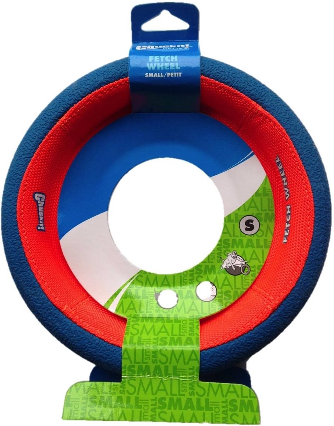 Chuckit! Fetch Wheel Outdoor Dog Toy, For Large Breeds - Fetch Wheel / Small / Multi