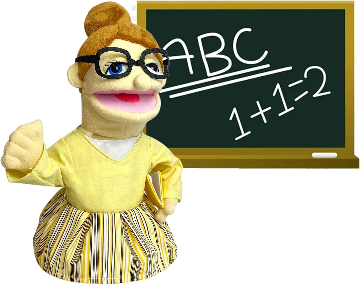 16" Puppets Entriloquist Puppet - H-teacher - image 4