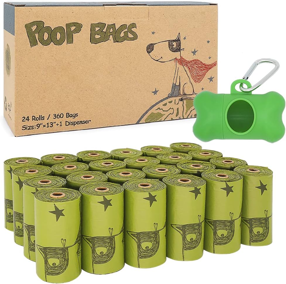 Ley’s Dog Poop Bags 360 Count - 1 Count (Pack of 360)