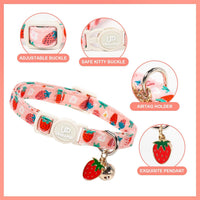 Halloween Cat Collar-2Pack Autumn Pumpkin Kitten Collars-Funny - Blueberry&StarBerry - image 3