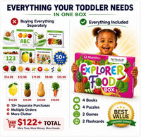 TOYVENTIVE learning toys set for 2 year olds with books, puzzles and matching games - view 10