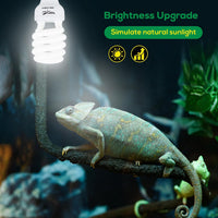 UVB Bulb for Reptiles, 10.0 26W UVB Light for Reptiles - 5.0-6.1 Inch - image 2