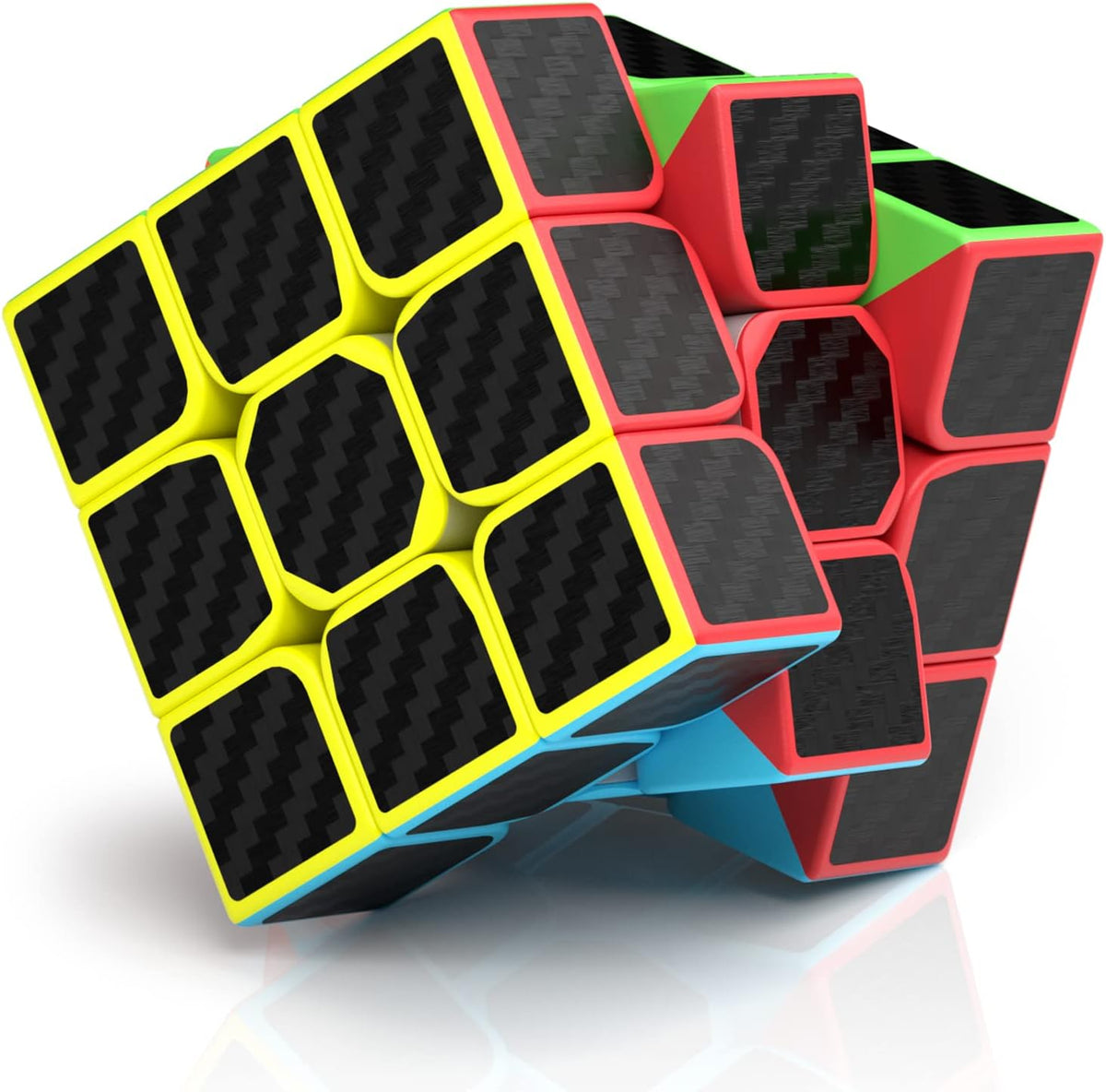 Roxenda 2x2 Speed Cube Stickerless Puzzle Cube – Fun for Kids & Family - 3x3x3