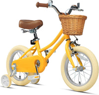 Petimini 12 14 16 18 20 Inch Kids Toddler Bike for Boys Girls – Fun for Kids & Family - Mango / 14 Inch