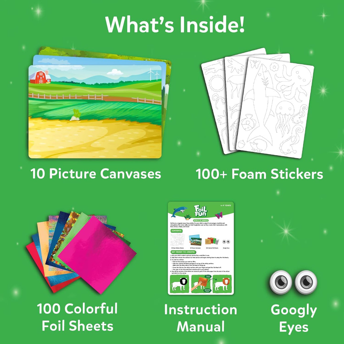Skillmatics Foil Fun Unicorn & Princesses, Foil Art & Craft - 2. Animals - image 2