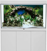 24x16 in Arch Stone Aquarium Backdrop Aquatic Plant Fish Tank - 36x20in/90x50cm - image 2