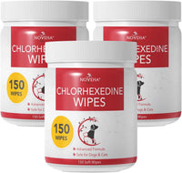 NOVEHA Pet Wipes, Formulated Pet Wipes - 450 Topical Wipes