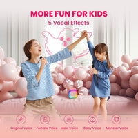 IROO Mini Karaoke Machine for Kids - P-ink - image 4