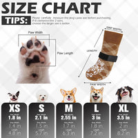 EXPAWLORER Dog Socks for Hot Pavement Summer to Prevent Licking Paws - X-Small / Khaki - image 2