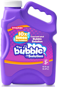 SYNCFUN 16 oz Bubble Solution Refills - Purple / 16 Oz