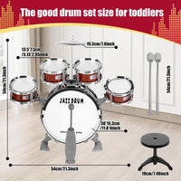 Kids Drum Set for Toddlers 3-5 - Common style - image 3