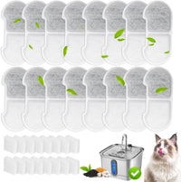 16+16 Pack Replacement Filters for SEIRMEP 101oz/3L Stainless Steel - 16