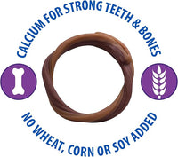 N-Bone Puppy Teething Rings Pumpkin Flavor 6 Count Bag Multi Pack, Total 3 Bags, 21.6-oz (18 Rings)