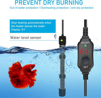 YukiHalu Small Submersible Aquarium Heater - 100 Watts - image 3