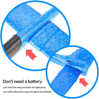 PowerTRC two 17.5 inch red and blue throwing foam airplane gliders - view 6