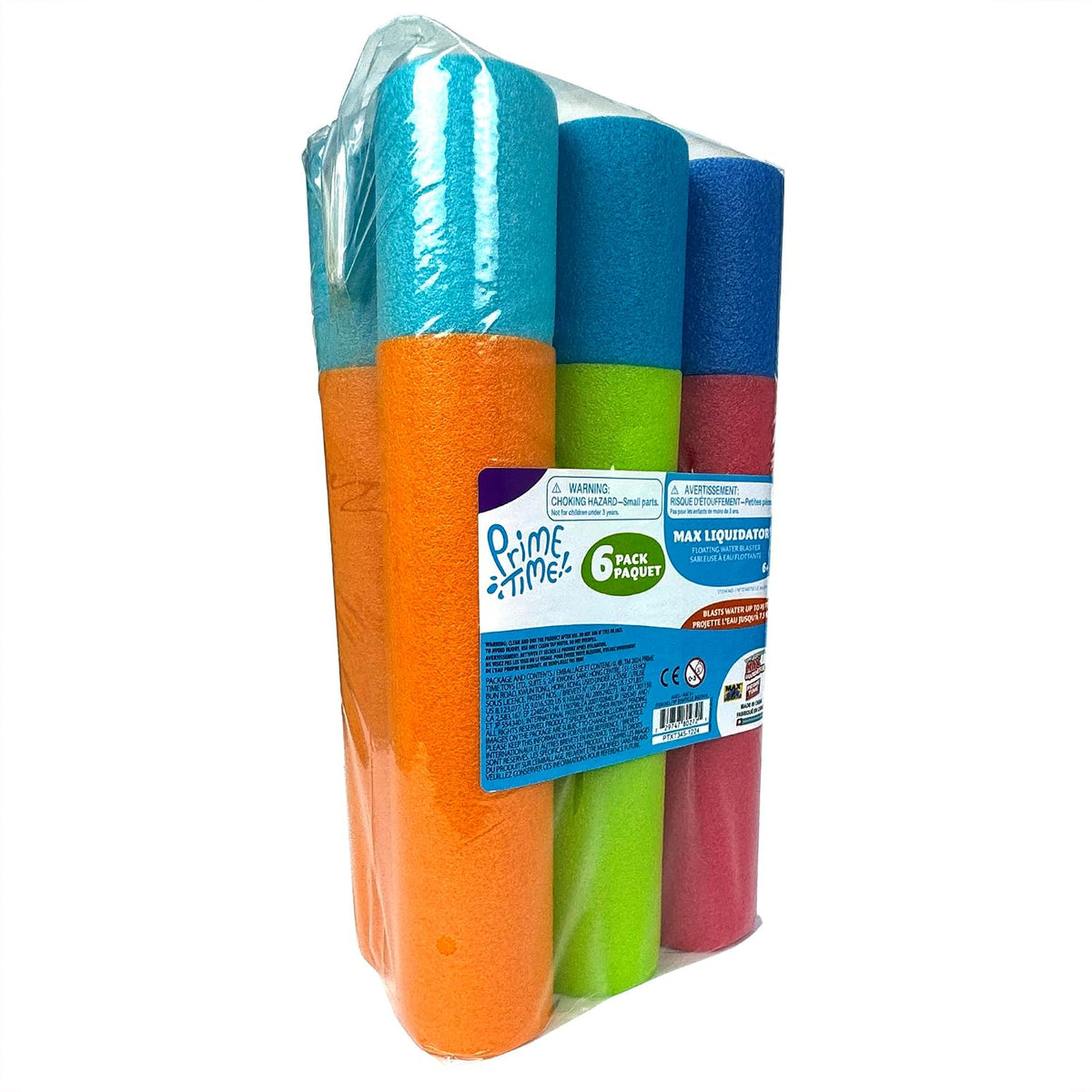Max Liquidator 6-Pack Water Blaster Set, Multicolor – Fun for Kids & Family - image 4