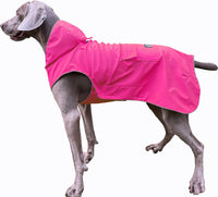 Dog Raincoat Waterproof Reflective Jacket - 3X-Large / Pink